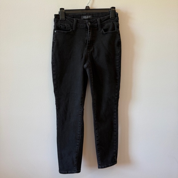 Judy Blue Black Skinny Jeans High-Rise - Picture 1 of 4